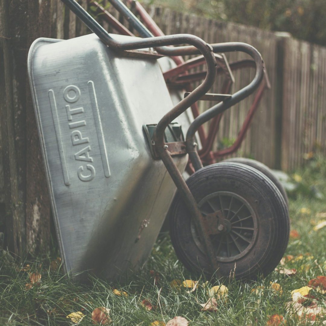 Schubkarre im Garten - Gartenpflege und Grünflächenservice Kandel 